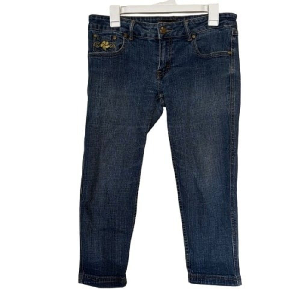 Knockout Lady‎ Women's Denim Jeans Sz 7 Juniors Button Closure Pockets